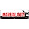 Signmission MARTIAL ARTS BANNER SIGN jiu-jitsu karate kung fu tae kwon do judo classes B-72 Martial Arts - alternate 1